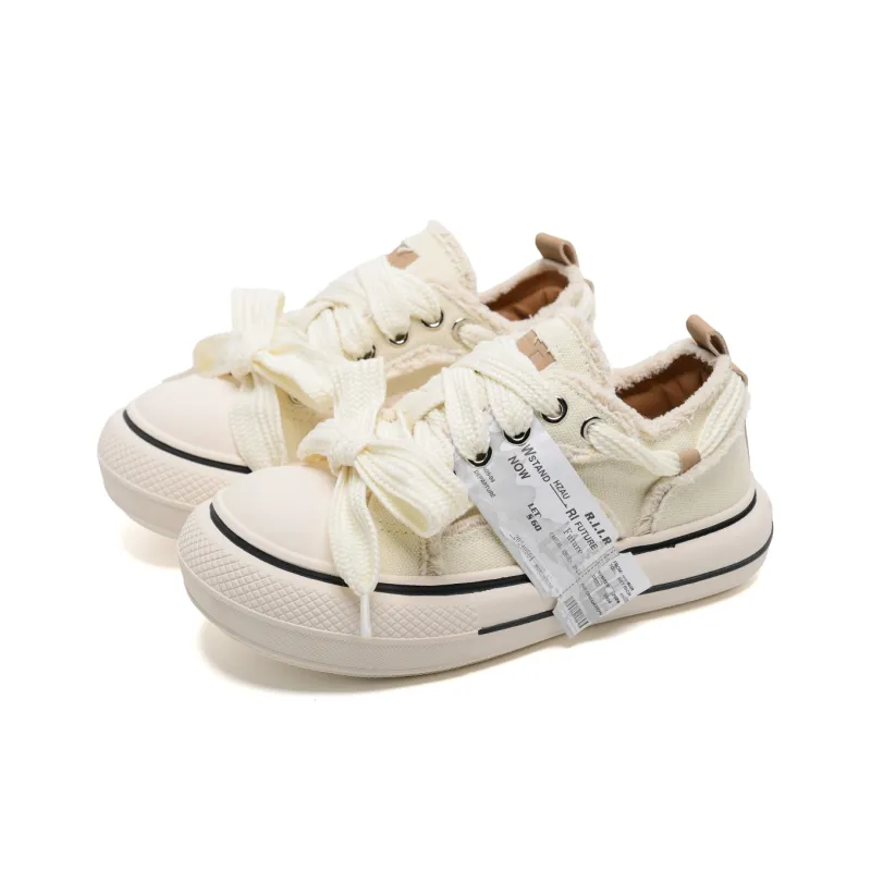 Circle Small Coverage Wear-Resistant Lightweight Low-Top Skateboard Shoes Women's-3