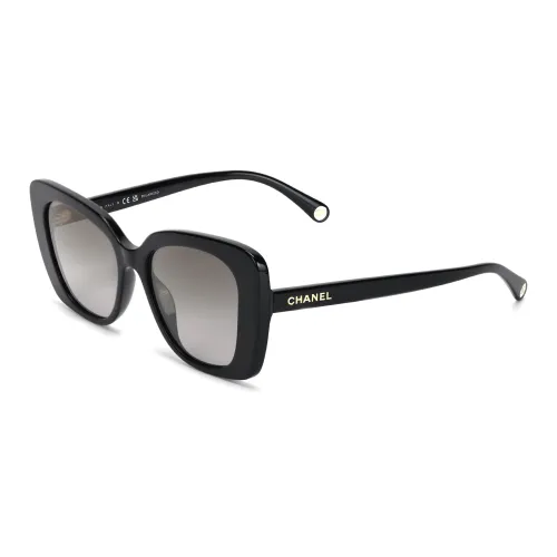 CHANEL Rectangle Polarized Sunglasses