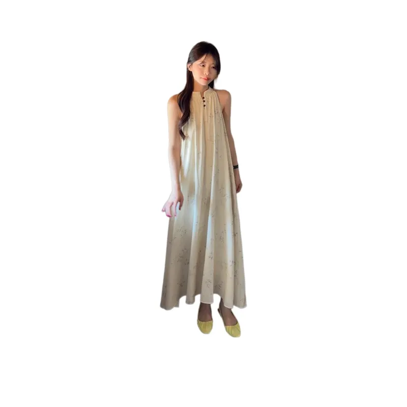 GOSO Sleeveless Dresses Women's Image Color-2