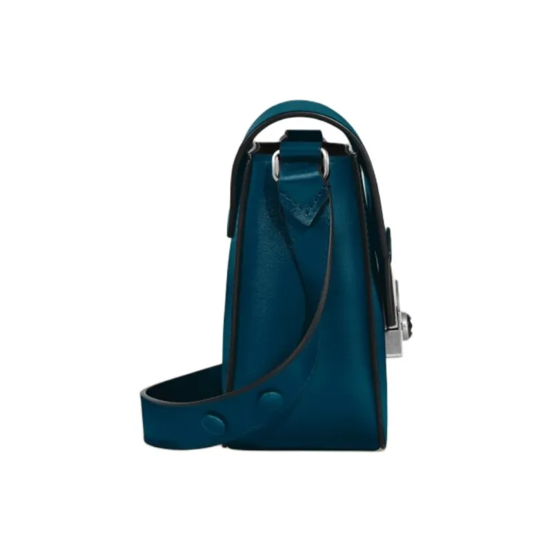 MONTBLANC Meisterstuck Grain Cow Leather Messenger Bag Shoulder Bag Men's Mediterranean Blue-2
