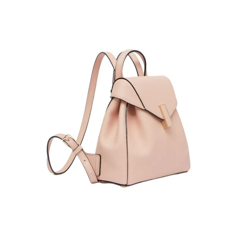 Valextra Iside Calfskin Backpack Mini Women's Pink-1