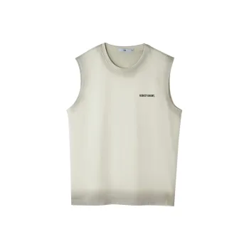 HLA Tank Tops Men's Beige Apricot Pattern 23