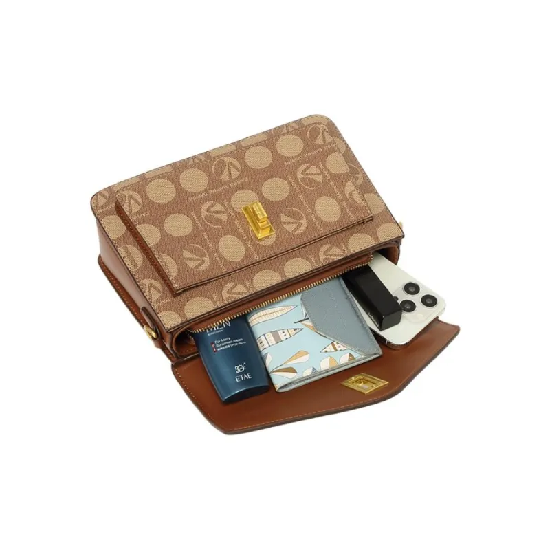 DAPHNE PU Small Square Bag, Crossbody Handbag Women's Multicolor-1