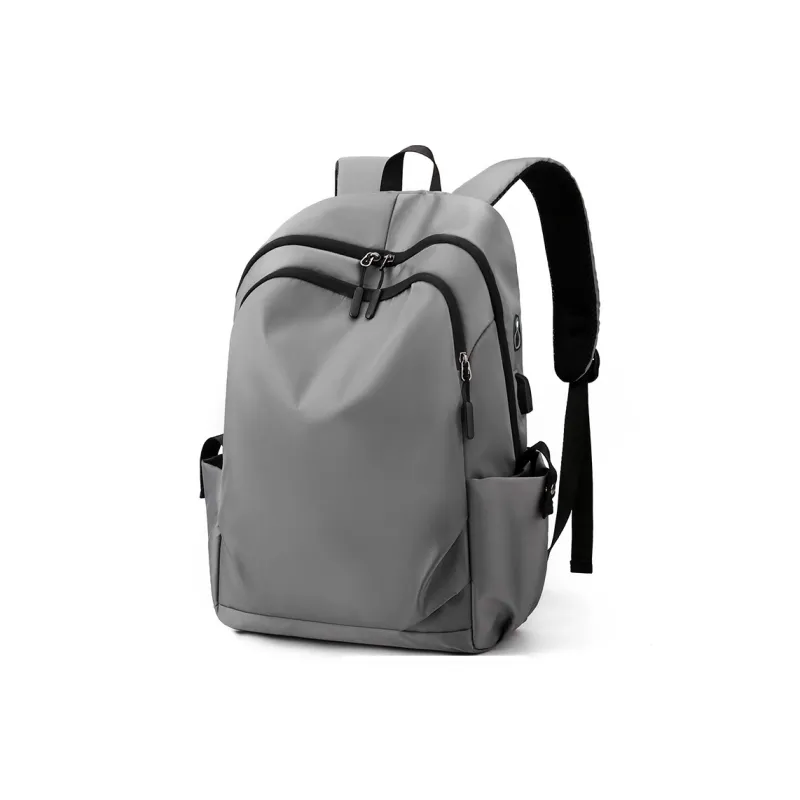 LUVISTRUE Nylon Backpack Regular Unisex Black/Gray-1