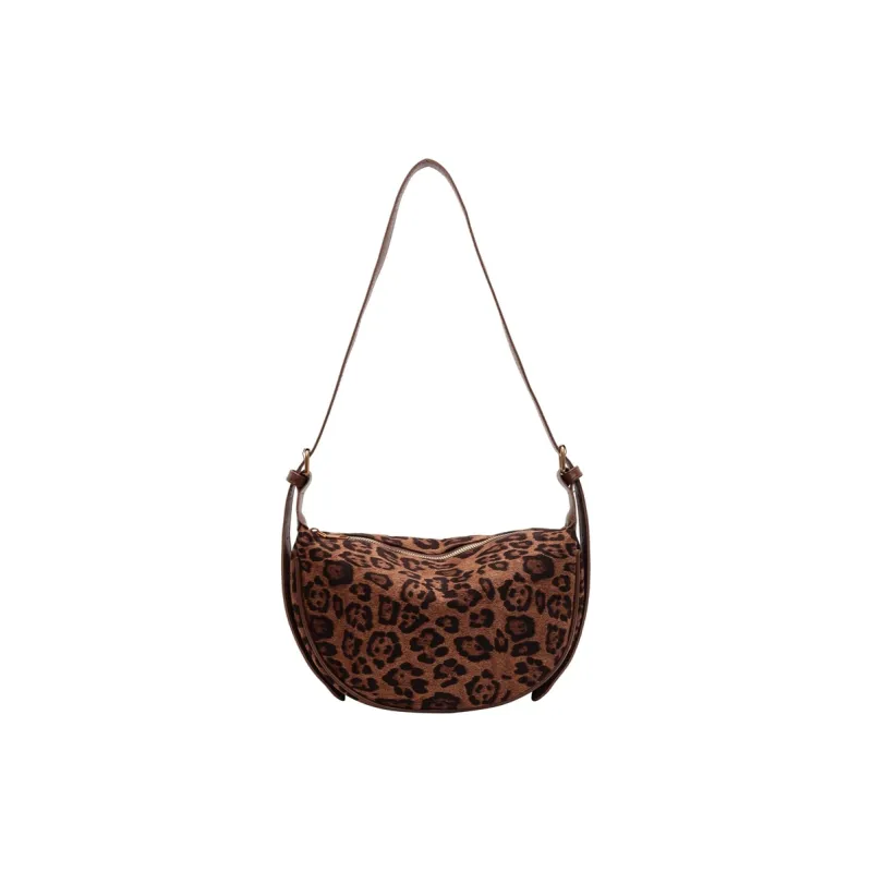 ROUNDOT Suede Crossbody Bag Regular Women's Coffee/Brown-8
