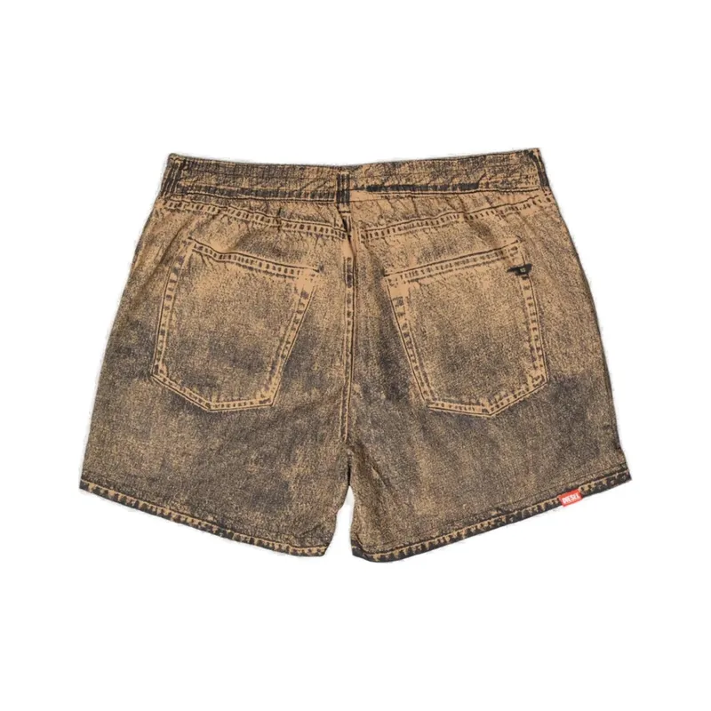 DIESEL Ken 37 Dnm Mid Length Swim Shorts-1