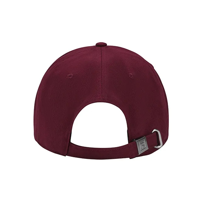 FILA ORIGINALE Cotton Baseball Caps Women's Tipsy Burgundy-2