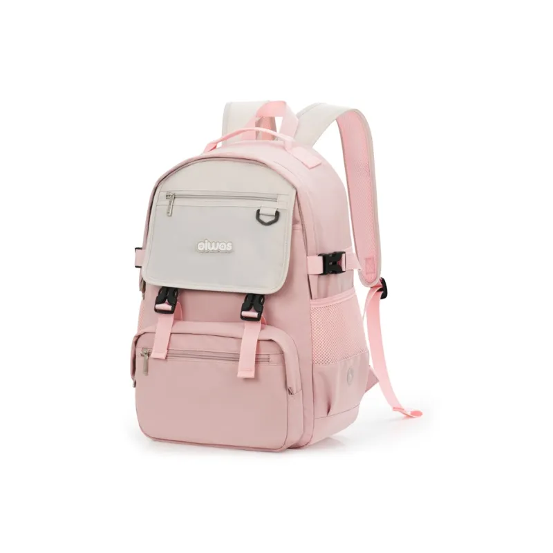 OIWAS Fabric Backpack Regular Unisex Multicolor-13