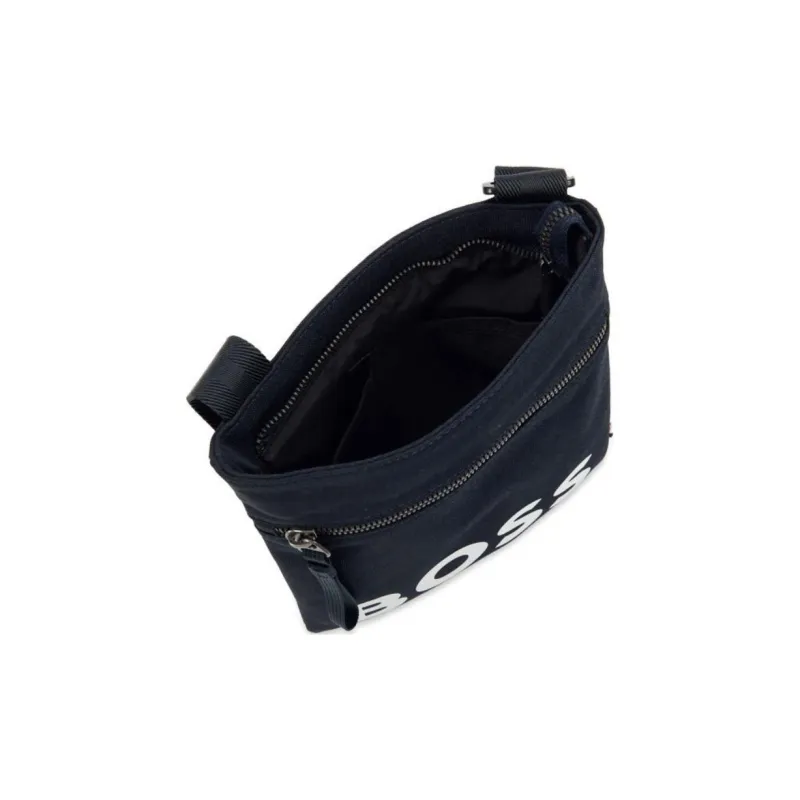 BOSS Polyester Crossbody Bag Shoulder Bag Men's Black-2