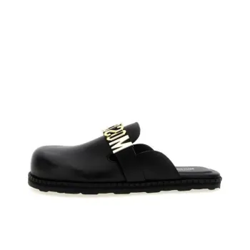 MOSCHINO Birky Logo Lettering Mules