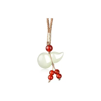 Di Su Xing Pendants White Jade Women's