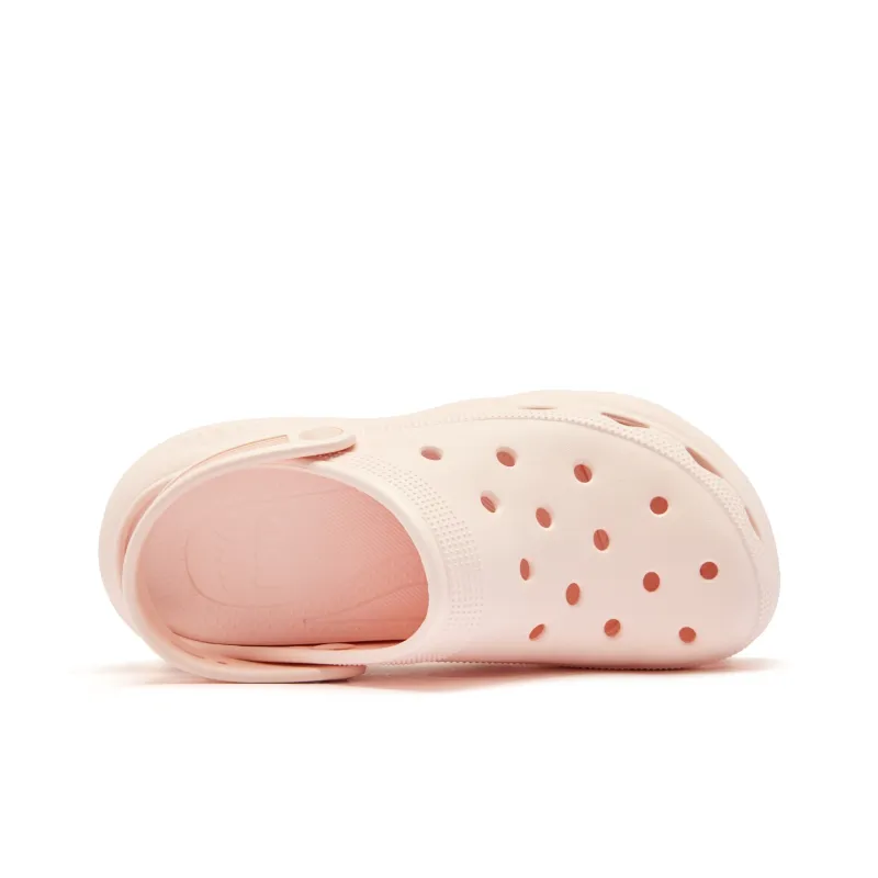 QIAODAN Hamburger Clogs Women's Cloud Pink-3