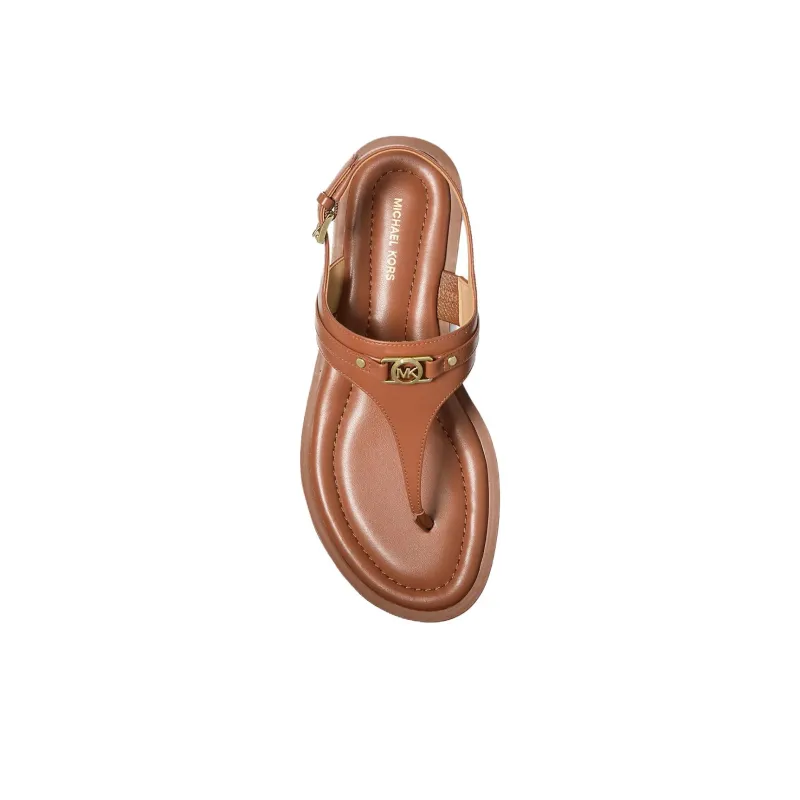 MICHAEL KORS Mandy One Strap Sandals Women's Brown-3