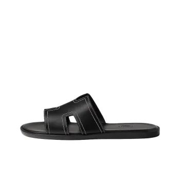 HERMES Izmir Slip Resistant Slide Slippers Men's Black