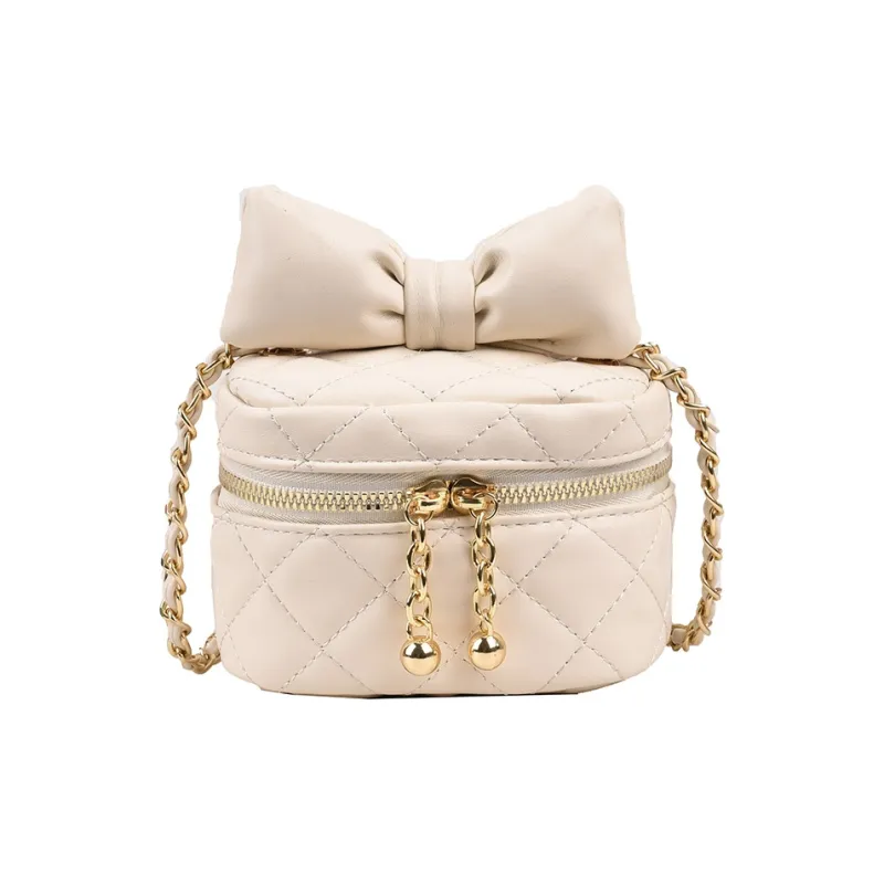 ROUNDOT PU Crossbody Bag Regular Women's White/Black/Pink/Yellow/Green-1