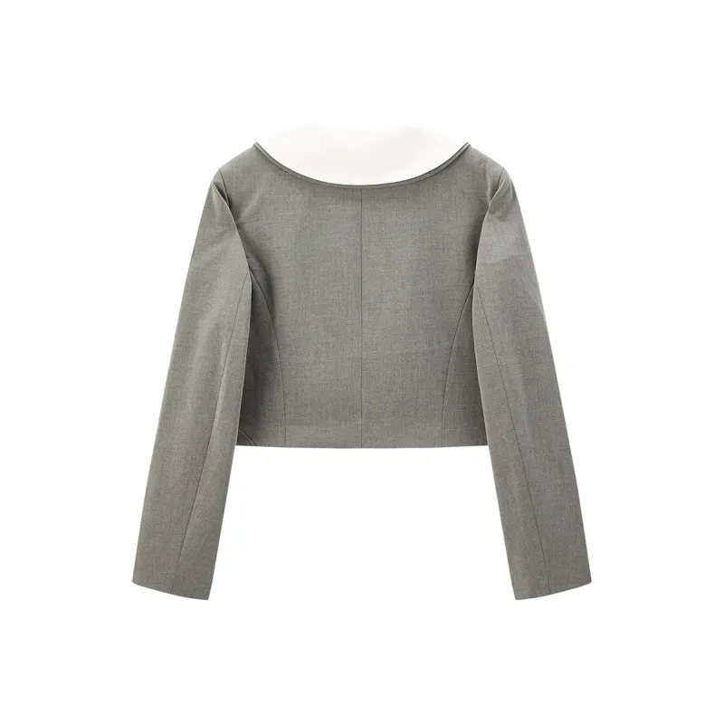 LEDIN Business Suit Women's Tin Gray-1