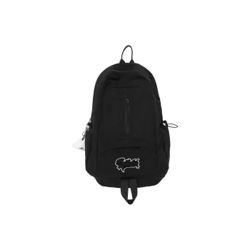 BRABOSTON Nylon Backpack Regular Unisex Black/Pink/Burgundy/Light Yellow/Light Blue