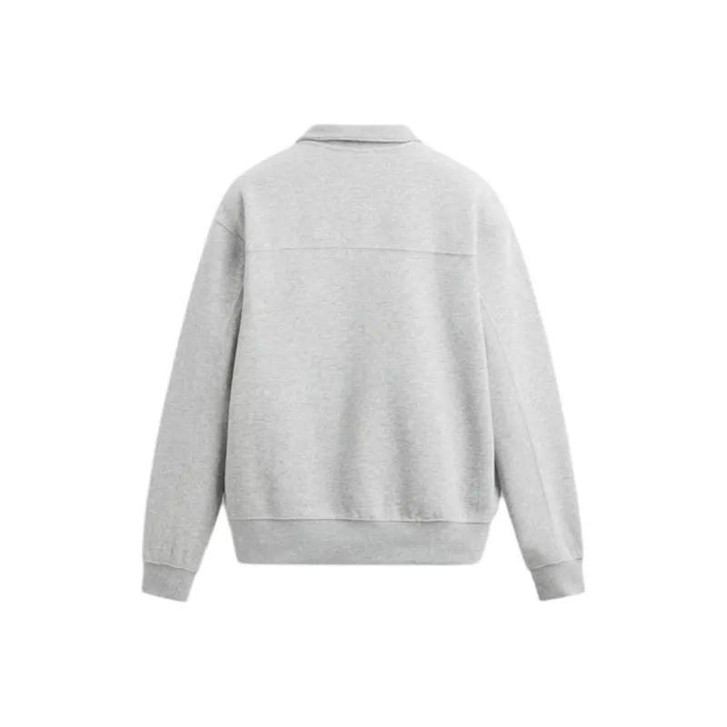 ZARA Sweatshirt Men's Zebra Print Gray-1