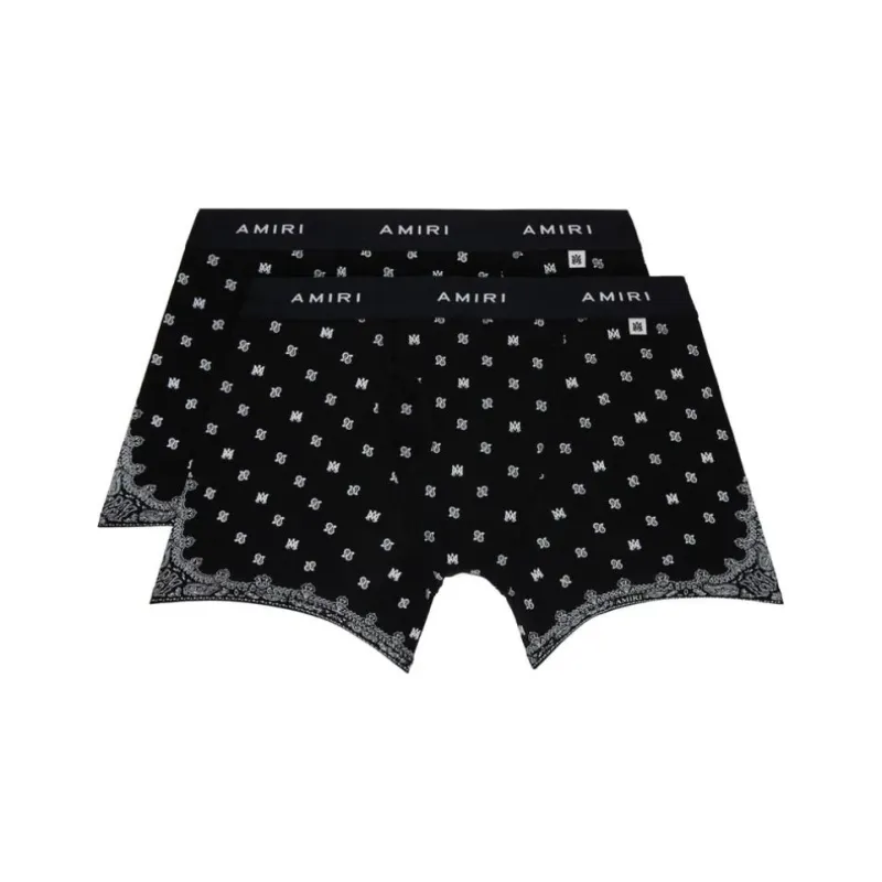 AMIRI Aimir Waistband Ma Boxers 'Black'-0