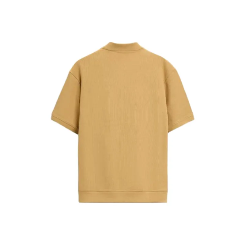 ZARA Polo Shirts Men Mustard-1