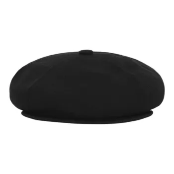 KANGOL Acrylic, Wool, Bamboo Fiber Berets Kids' Black