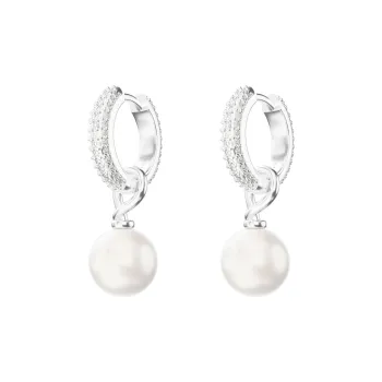ICEGANG White Gold Plated Copper Earrings Unisex