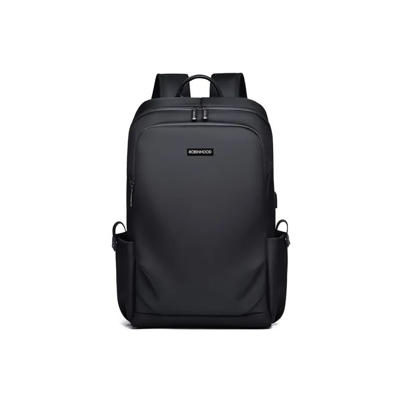 ROBINHOOD Backpack Oxford Men's Black-0