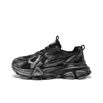 JKEM Cushioning Breathable Height Increasing Low Top Chunky Sneakers Men's