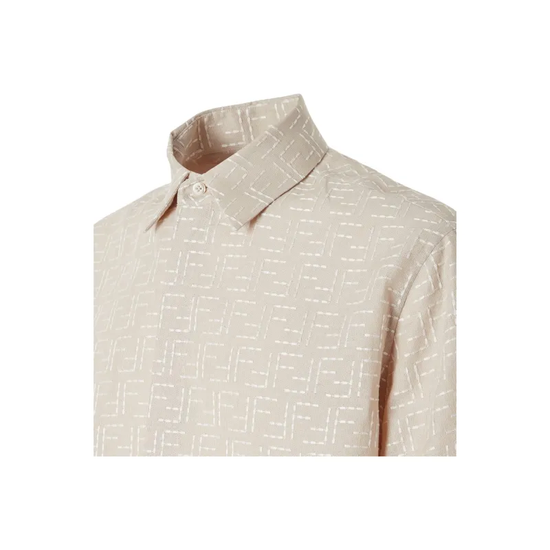FENDI All over FF jacquard Shirt-2