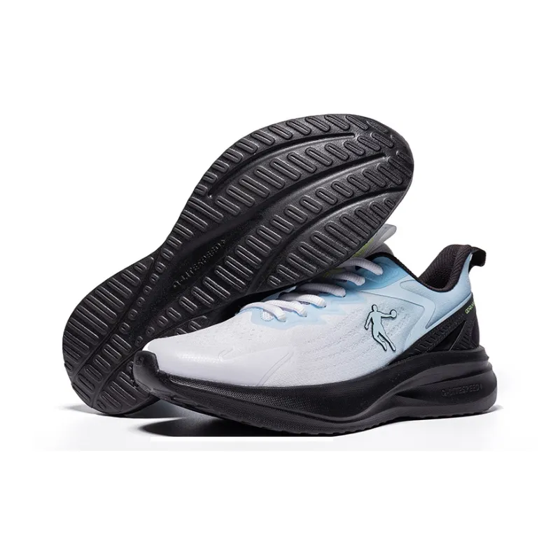QIAODAN Cushioning Breathable Lightweight Low Top Casual Running Shoes Men's Jordan Daytime Blue-5