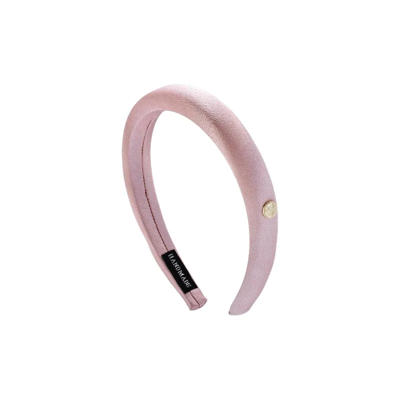 ROYALSASA Polyester Satin Headbands Women's-0