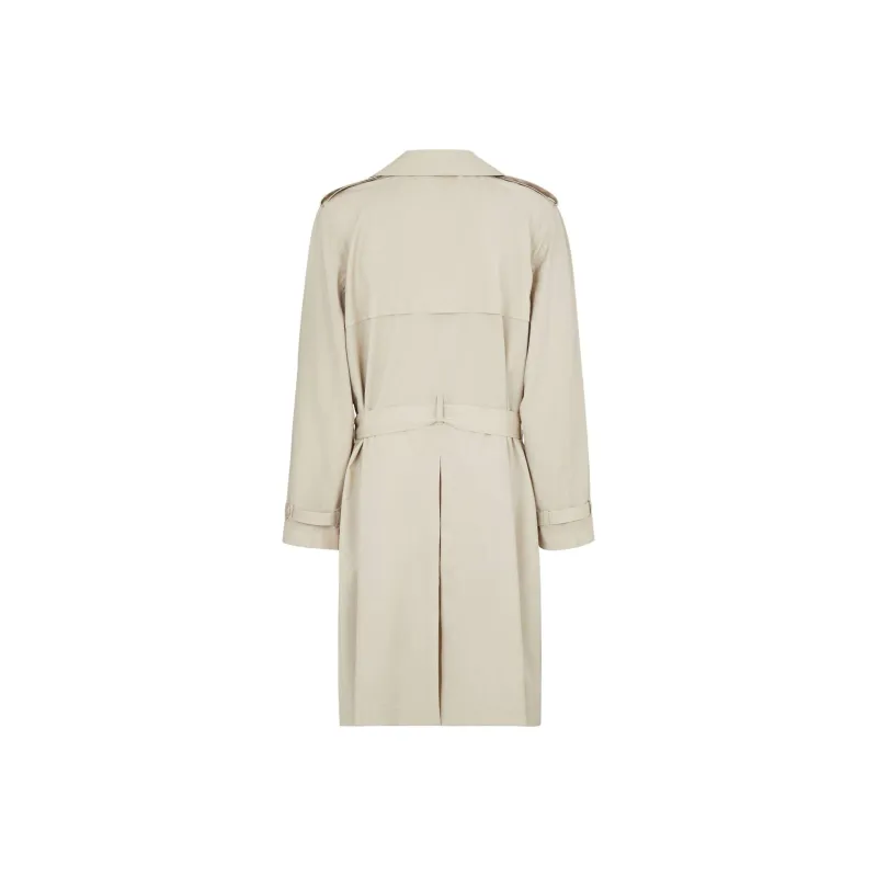 FENDI SS25 Trench Coat Men's Beige-1
