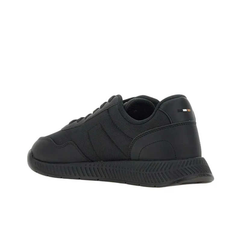 HUGO BOSS Titanium Runn Low Top Casual Shoes Men's Black-3