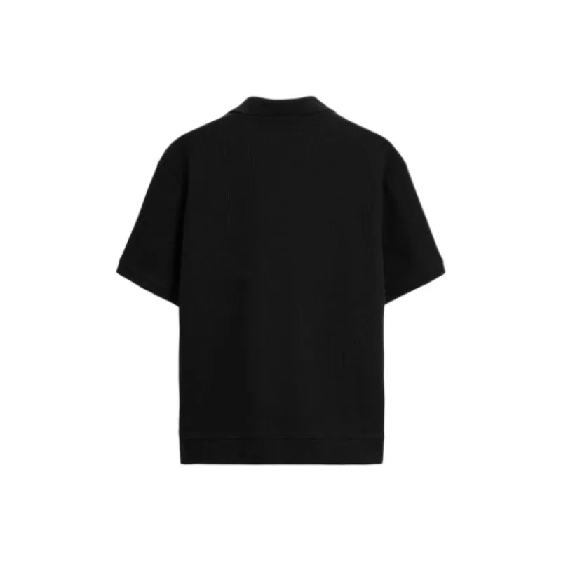 ZARA Polo Shirts Men Black-1