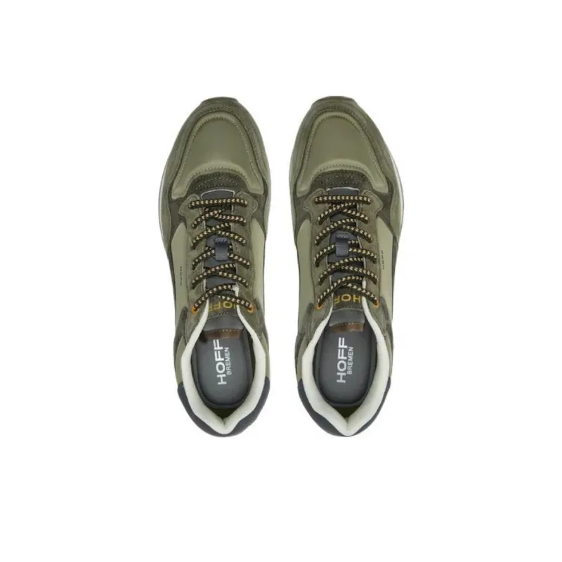 HOFF Anti Slip Wear Resistant Low Top Casual Shoes Men's Green-3