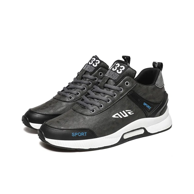 Prince McQueen Anti Slip And Wear Resistant Height Increasing Low Top Casual Shoes Men's-7