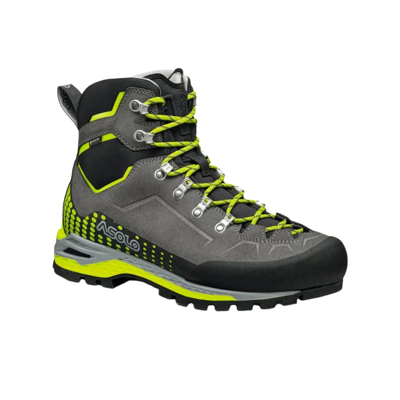 ASOLO Outdoor Boots Men Gray/Black/Green-1