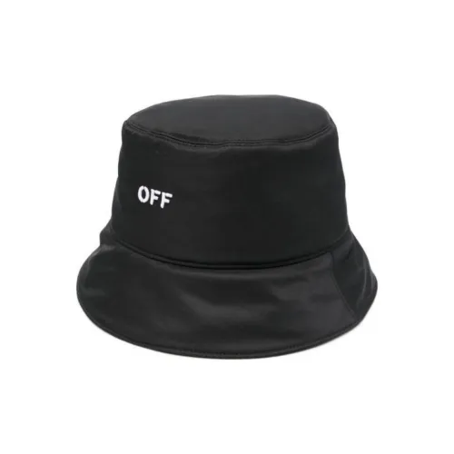 OFF WHITE Logo Embroidered Bucket Hat