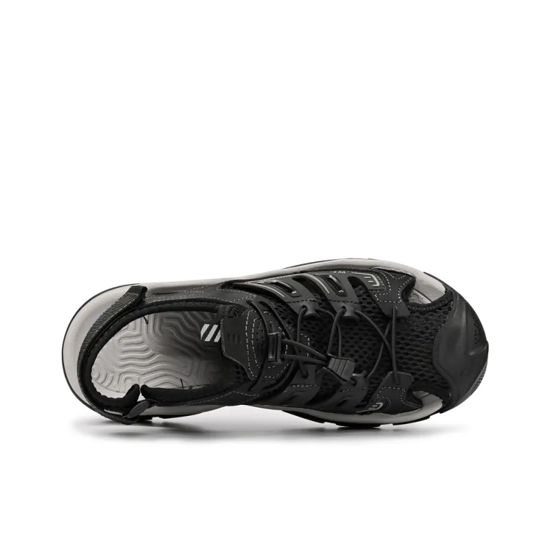 Xvxv Beach Sandals Men Gray/Black-7
