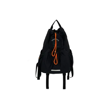 Travel Nylon Backpack Unisex Black/Green