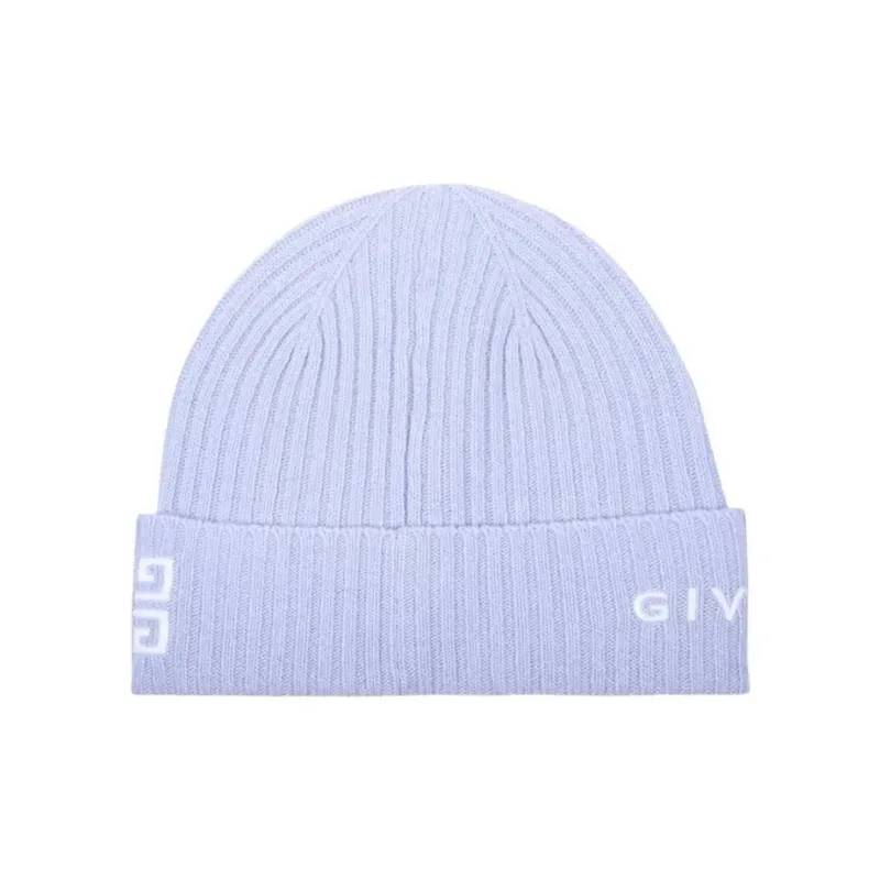 Givenchy Ribbed Embroidered Logo Beanie-3
