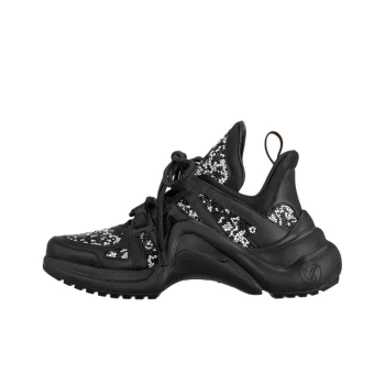 LOUIS VUITTON Archlight Low Top Chunky Sneakers Women's Black