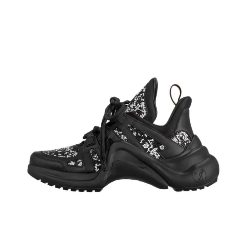 LOUIS VUITTON Archlight Low Top Chunky Sneakers Women's Black