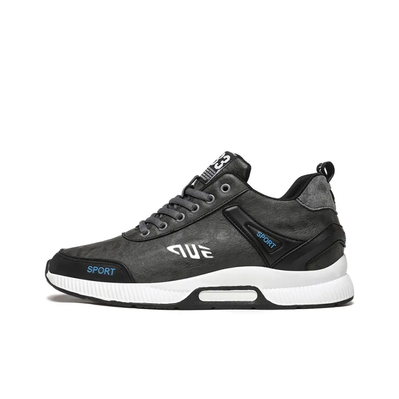 Prince McQueen Anti Slip And Wear Resistant Height Increasing Low Top Casual Shoes Men's-5