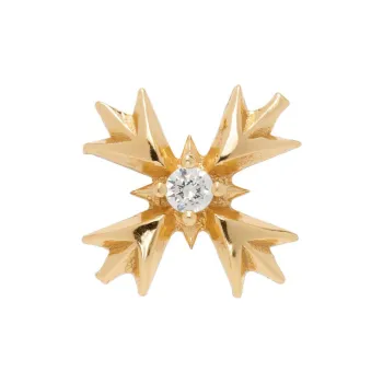 EMANUELE BICOCCHI Crest Crystal embellished Earring