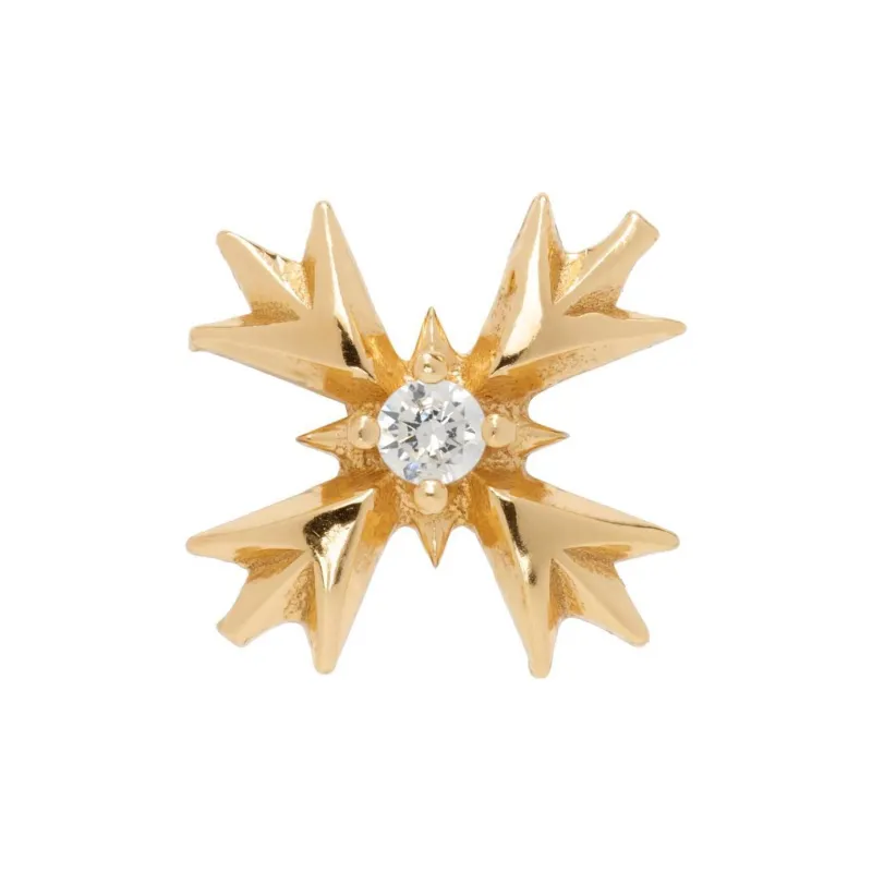EMANUELE BICOCCHI Crest Crystal embellished Earring-0