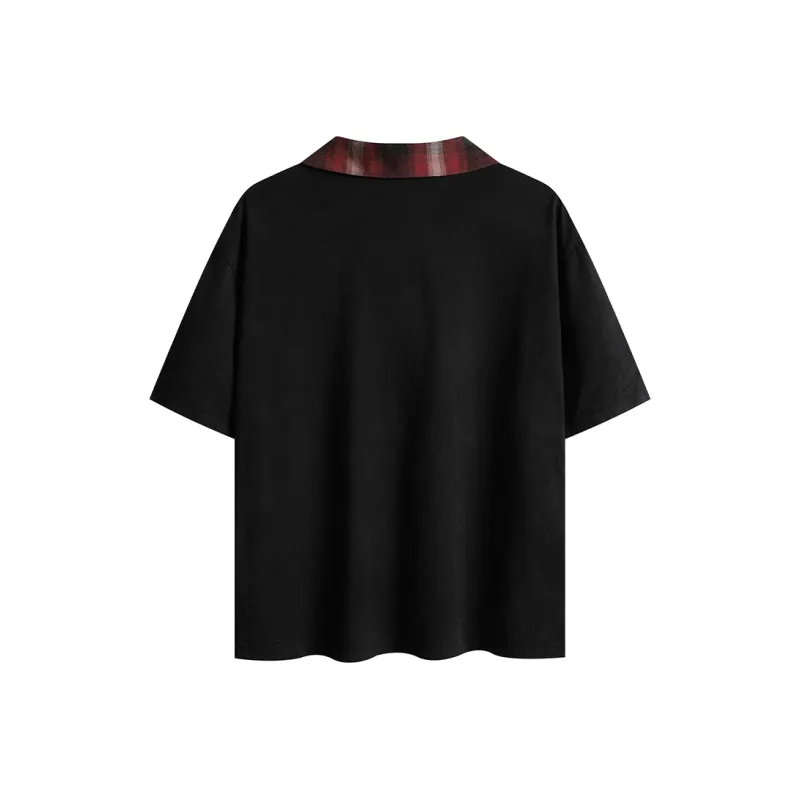 DND4DES Polo Shirt Unisex Black-1