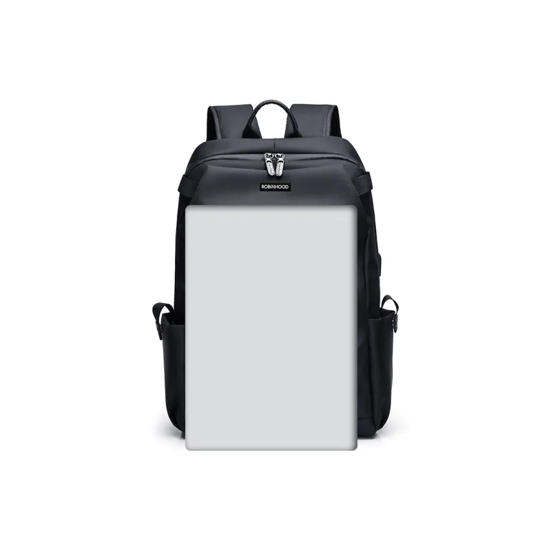 ROBINHOOD Oxford Backpack Men's Black-1