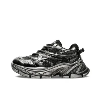 CHIKOKU Moonset Galaxy Low Top Chunky Sneakers Unisex Carbon Black
