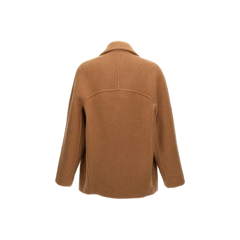 DRIES VAN NOTEN Razel Double Breasted Coat-1